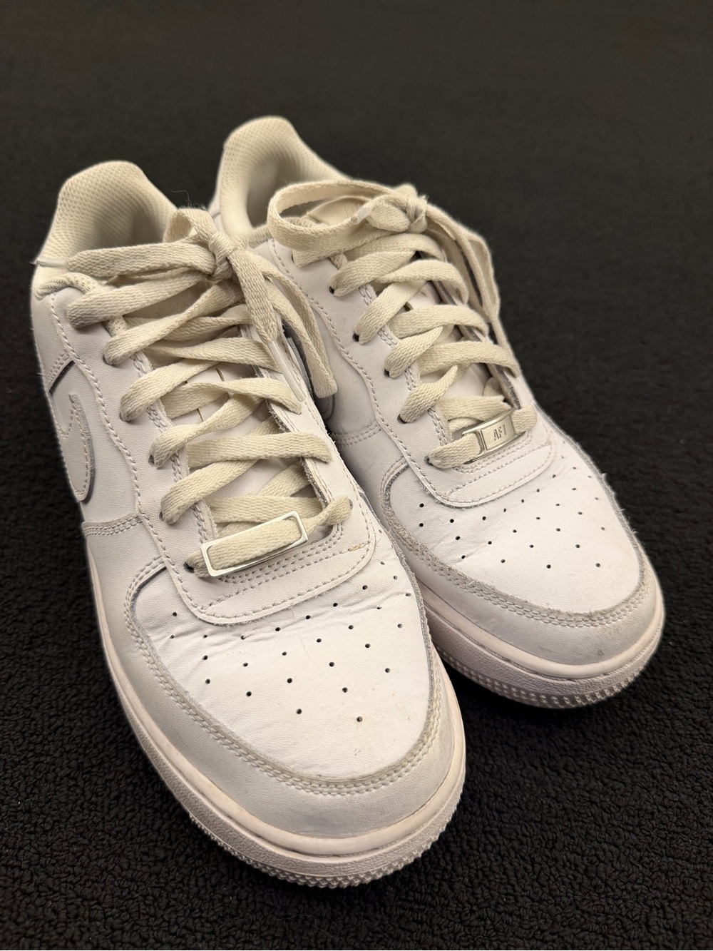 Classic White Leather Low-Top Sneakers
